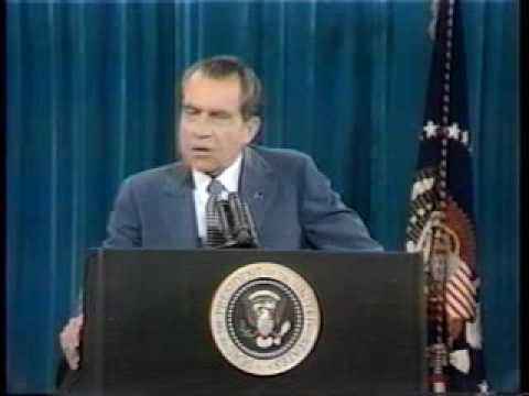 Richard Nixon - &amp;quot;I'm not a crook&amp;quot;