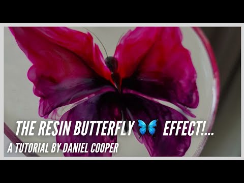 #33. The Resin Butterfly Effect... From Idea to The Final Result. A Tutorial by Daniel Cooper