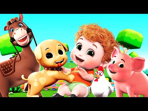 Horse , Animal - old macdonald 10  S2.E11+More Nursery Rhymes and Baby Songs 4K | Blue Fish 2023