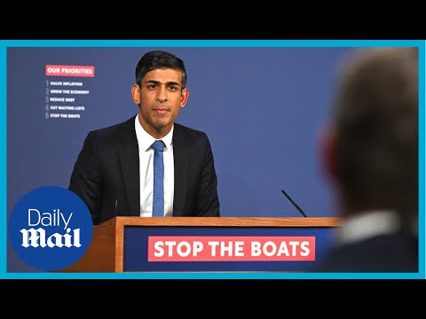 Illegal immigrants 'can't stay': Rishi Sunak launches 'Stop the boats' campaign