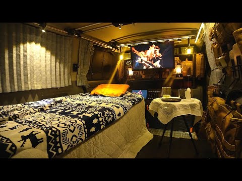 Stealth Car Camping｜Expressway PA is a hidden gem perfect for a hideout｜van life｜ASMR