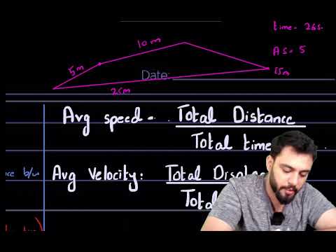 Kinematics Lecture 1 AS Physics