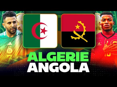 🔴 ALGERIE - ANGOLA 🇩🇿 🇦🇴 | 🏆 Les Fennecs rentrent en lice ! | CAN 2024 - LIVE/DIRECT