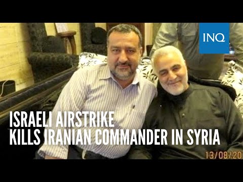 Israeli airstrike kills Iranian commander in Syria