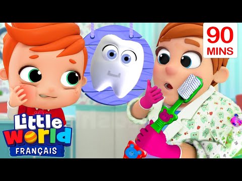 J'ai peur du dentiste | Comptines pour les tout-petits | Little World Fran&amp;ccedil;ais