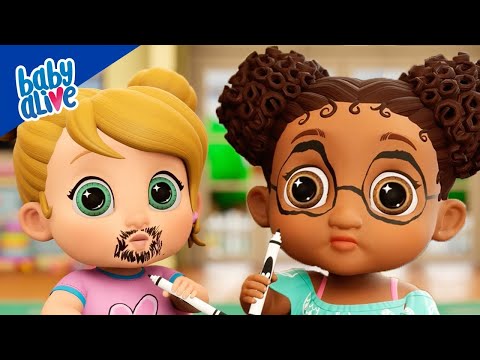 Baby Lessons! 🏫👶 NEW Baby Alive Official 💖 Cartoons for Kids