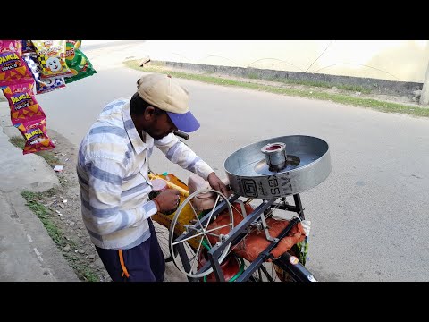 COTTON CANDY MANUAL MAKING MACHINE