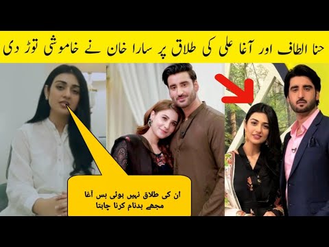 Sara Khan Talk About Hina Altaf And Agha Ali's Divorce 