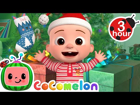 🎅 Santa JJ's Coming To Town 🎅 | CoComelon | Nursery Rhymes &amp; Kids Songs | 3 HOURS | After School