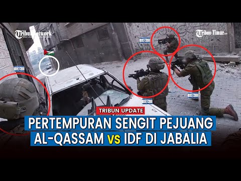 Infanteri Batalion 931 Israel Serbu Kota Jabalia Adu Tembak Brutal dengan Hamas, VIRAL!!