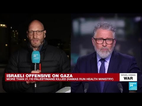 'Gazan health authorities have revised their death toll upwards to over 21,000' &bull; FRANCE 24