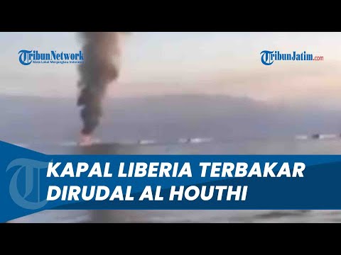 Hendak Menuju ke Israel, Kapal Berbendera Liberia Dirudal Yaman di Laut Merah