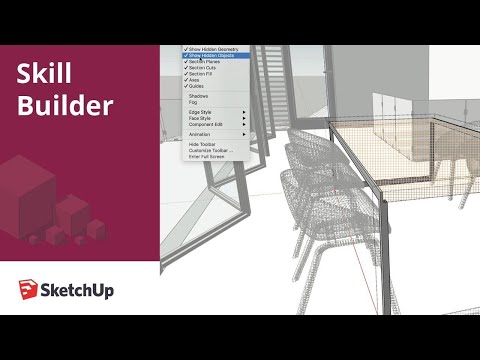 Hidden Geometry vs Objects in SketchUp Pro 2020 - Skill Builder