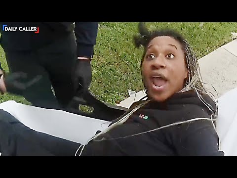 BODYCAM: 'BLACK QUEEN' Gets Caught Stealing And Acts Like A Maniac