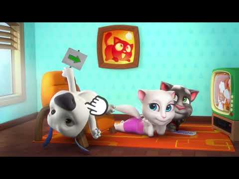 Helping Hand | Talking Tom Shorts | Cartoons For Kids | HooplaKidz Shows