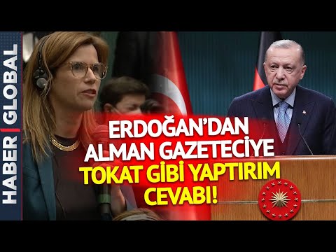 Erdoğan'dan Alman Gazeteciye Tokat Gibi Yaptırım Cevabı: Rusya'ya Rağmen Yaptık!