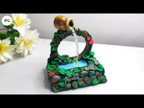 Beautiful showpiece making with waste materials ? | cardboard craft ideas | PC Crafts Planet