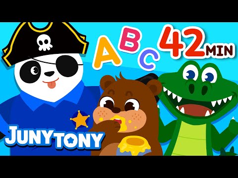 ABC Alphabet Songs | Phonics Songs for Kids | Kindergarten Song | JunyTony