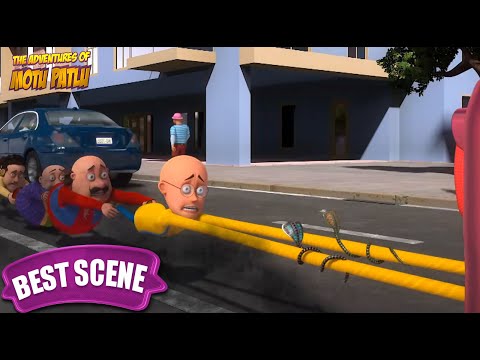 Stretch To The End | Best Scene Compilation| 25 | Motu Patlu Cartoons | S12 | Cartoons For Kids