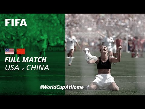 USA v China PR | 1999 FIFA Women's World Cup Final | Full Match