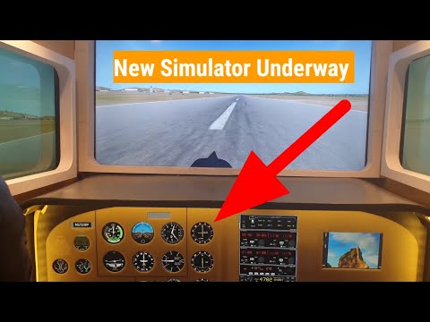 Wama Aero Innovations, New Simulator Instrument Panel done, Test Flight Part 2