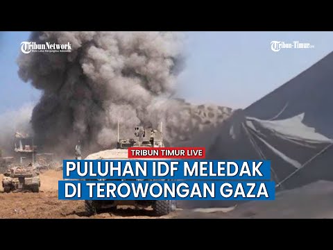 🔴Jenderal IDF Tewas Ditembak Sniper Hingga Puluhan IDF Meledak di Terowongan Gaza