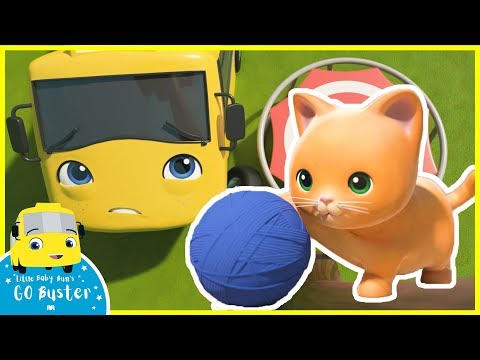 Baby Kitten Rescue - Buster&rsquo;s Fire Truck Friend | Go Buster | Kids Videos | ABCs and 123s | Single