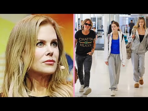 Keith Urban Leaves Nicole Kidman Behind in Australia and Heads to Nashville With His Two Daughters