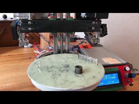 'Bed Changer' - Dual Polar 3D Printer with IDEX