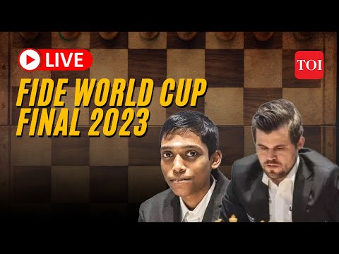 Chess World Cup LIVE: R Praggnanandhaa vs Magnus Carlsen - Game 1 | FIDE World Cup Final 2023 LIVE