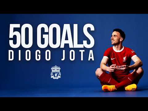 FIFTY Liverpool goals for Diogo Jota! | Late Spurs winner, seven vs Arsenal &amp; iconic celebrations!