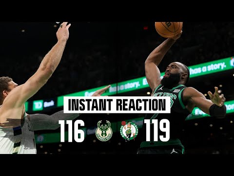 INSTANT REACTION: Boston Celtics defeat Milwaukee Bucks in East showdown