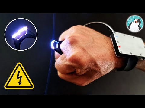 TASER RING! how to make ring of high voltage generator - High voltage transformer