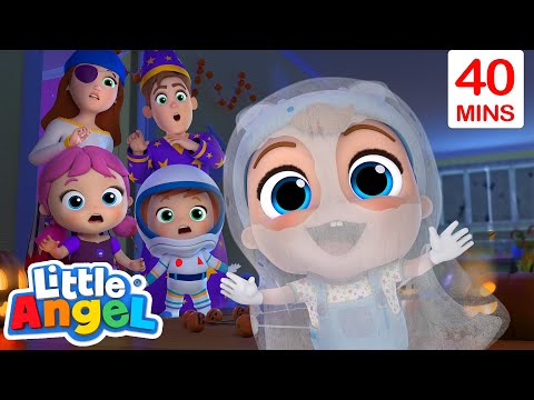 Family Costume Party Song | @LittleAngel Kids Songs &amp; Nursery Rhymes