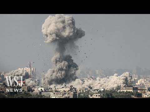 Explosions Heard Near Hospital as Israel Intensifies Bombing in Gaza | WSJ News