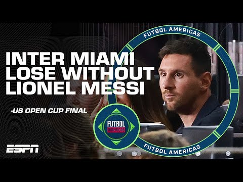 How much did Messi's ABSENCE impact Inter Miami during the US Open Cup final vs. Houston? | ESPN FC