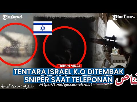 Aksi Penembak Jitu Brigade Al-Qassam saat Eliminir Pasukan Israel dalam Hitungan Detik