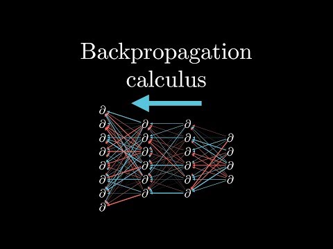 Backpropagation calculus | Chapter 4, Deep learning