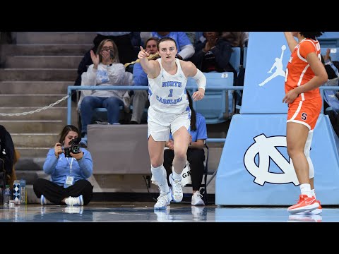 UNC Women's Basketball: Ustby's Historic Triple-Double Leads Heels Past Orange