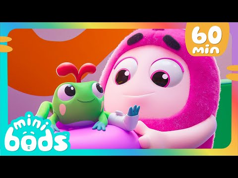 Don't Worry, Be Happy! - Minibods | Mini Oddbods | Baby Oddbods | Funny Cartoons For Kids