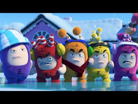 Oddbods | Snow Joke | Funny Cartoons For Kids