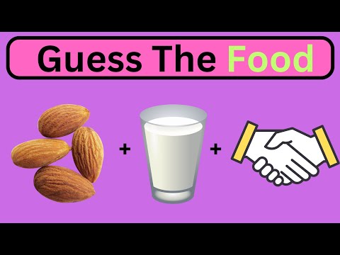 Guess The Food By Emoji | 50 Foods | 10 seconds 