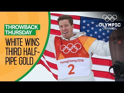 Shaun White&rsquo;s Full Gold Medal Snowboard Halfpipe competition @ PyeongChang 2018 | Throwback Thursday