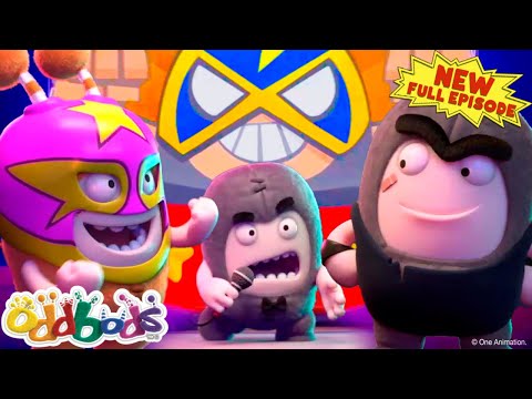 Oddbods Helps Slick To Be A Pro Wrestling Champion! | NEW Full Episode