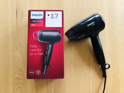 The Silent Unboxing: Philips Hair Dryer 1200W (BHC010) Unboxing