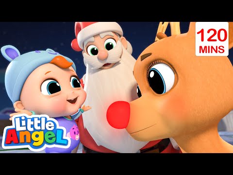 Jingle Bells | Liittle Angel Fun Cartoons | Moonbug Kids Cartoon Adventure