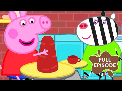 Peppa Pig Learns How To Make Pottery | Kids TV and Stories