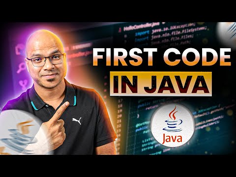 #3 First Code in Java