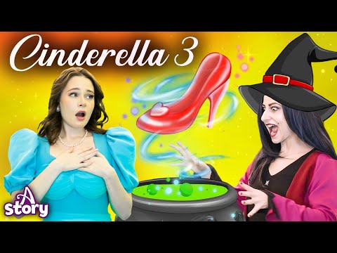 Cinderella 3 - Magic Slippers + Red Shoes | Bedtime Stories for Kids in English | Fairy Tales