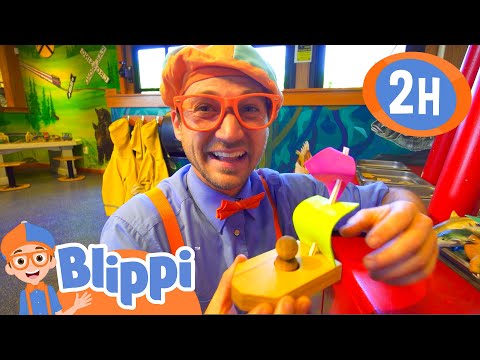 Blippi Visits a Science Museum! | 2 HOURS OF BLIPPI SCIENCE VIDEOS FOR KIDS!